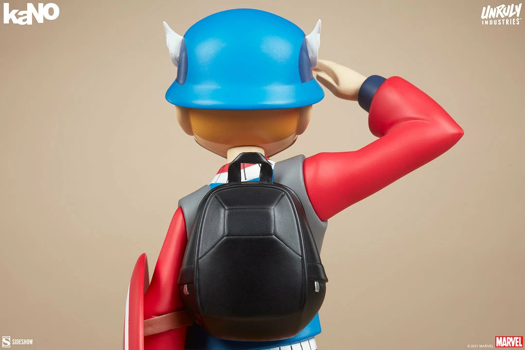 Buy 🎁 Captain America Designer Collectible Toy By Unruly Industries™ By KaNO 🧨 16 Captain America Designer Collectible Toy By Unruly Industries™ By KaNO