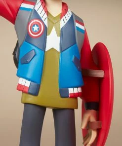 Buy 🎁 Captain America Designer Collectible Toy By Unruly Industries™ By KaNO 🧨 28 Captain America Designer Collectible Toy By Unruly Industries™ By KaNO