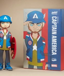 Buy 🎁 Captain America Designer Collectible Toy By Unruly Industries™ By KaNO 🧨 40 Captain America Designer Collectible Toy By Unruly Industries™ By KaNO