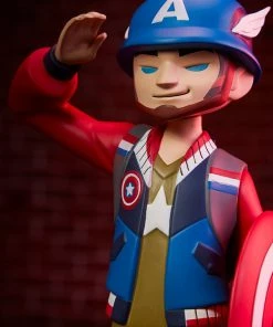 Buy 🎁 Captain America Designer Collectible Toy By Unruly Industries™ By KaNO 🧨 44 Captain America Designer Collectible Toy By Unruly Industries™ By KaNO
