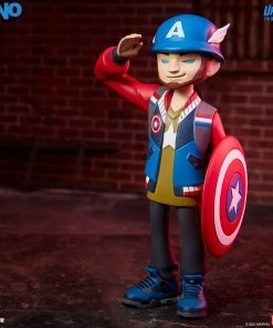 Buy 🎁 Captain America Designer Collectible Toy By Unruly Industries™ By KaNO 🧨 41 Captain America Designer Collectible Toy By Unruly Industries™ By KaNO