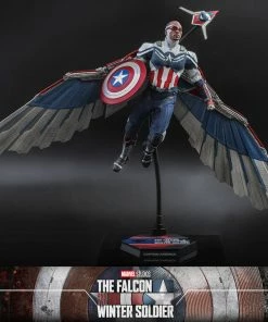Captain America Sixth Scale Figure By Hot Toys Television Masterpiece Series - The Falcon And The Winter Soldier