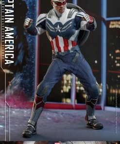 Captain America Sixth Scale Figure By Hot Toys Television Masterpiece Series - The Falcon And The Winter Soldier