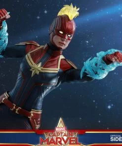 Avengers Earth's Heroes Captain Marvel Deluxe Version Sixth Scale Figure By Hot Toys Captain Marvel - Movie Masterpiece Series