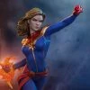 Captain Marvel Statue By Sideshow Collectibles Avengers Assemble Avengers Earth's Heroes