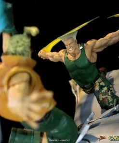 Charlie Nash Diorama By Kinetiquettes War Heroes Street Fighter