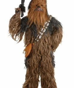 Halloweeencostumes.com Cosplay, Halloween Costumes Authentic Replica Chewbacca Men's Costume Star Wars