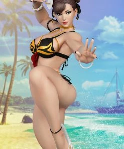 PCS Collectibles Chun-Li: Player 2 Battle Statue By PCS Season Pass - 1:4 Scale Street Fighter