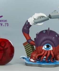 Hot Pop Cultures Store Crabthulu: Terror Of The Deep! Designer Collectible Toy By Unruly Industries™ By Mike