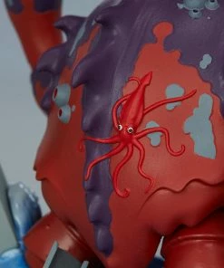 Hot Pop Cultures Store Crabthulu: Terror Of The Deep! Designer Collectible Toy By Unruly Industries™ By Mike