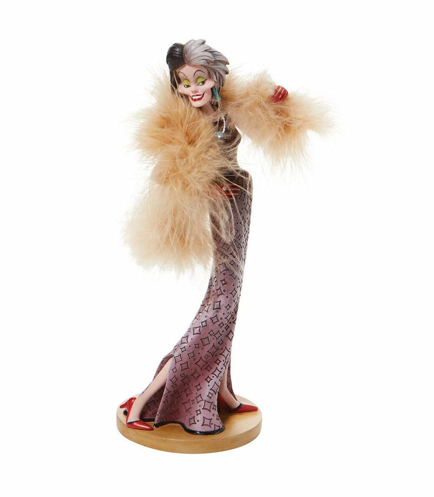 Brand new 🔔 SIDESHOW COLLECTIBLES Cruella Couture De Force Polyresin Figure By Enesco, LLC Disney Showcase 👍 7 SIDESHOW COLLECTIBLES Cruella Couture De Force Polyresin Figure By Enesco, LLC Disney Showcase