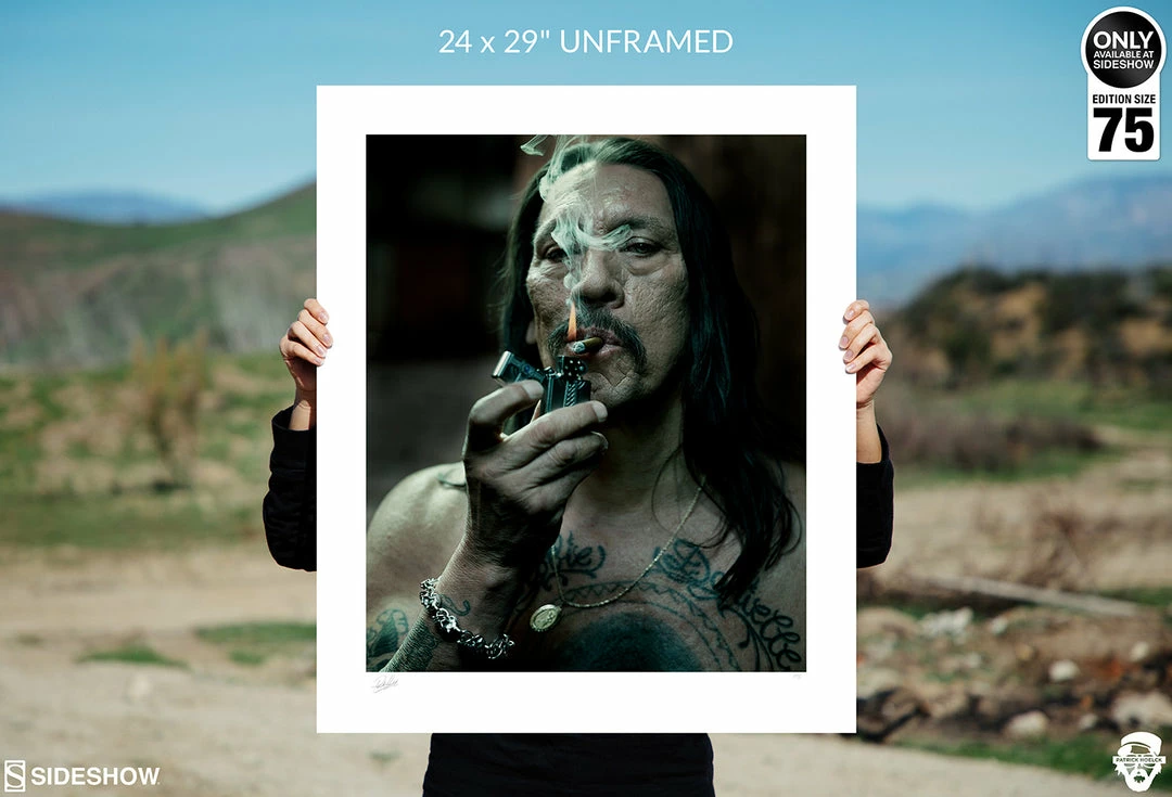 Hot Sale 👏 Danny Trejo Art Print By Sideshow Collectibles By Renowned Photographer Patrick Hoelck. 🔥 7 Danny Trejo Art Print By Sideshow Collectibles By Renowned Photographer Patrick Hoelck.