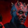 LIFE SIZED STATUES PROPS Darth Maul Life-Size Bust By Sideshow Collectibles