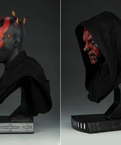 LIFE SIZED STATUES PROPS Darth Maul Life-Size Bust By Sideshow Collectibles