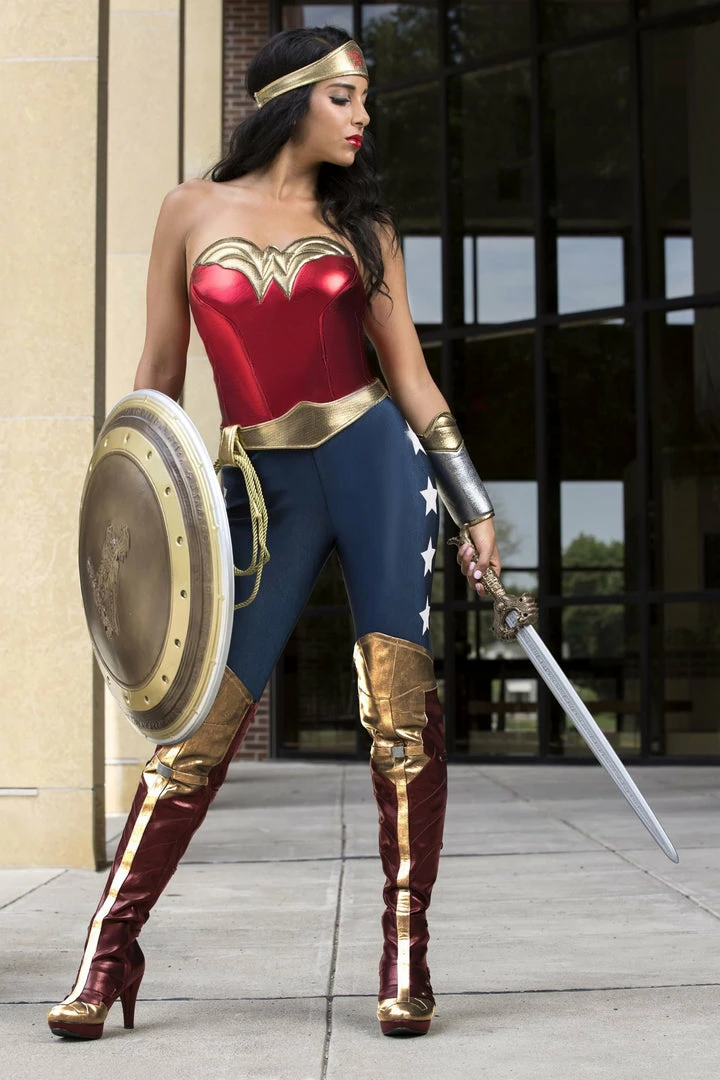 Budget 🎉 DC Comics Costumes DC Wonder 👩 Woman Costume Cosplay, 🦇 Halloween Costumes ⌛ 3 DC Comics Costumes DC Wonder Woman Costume Cosplay, Halloween Costumes