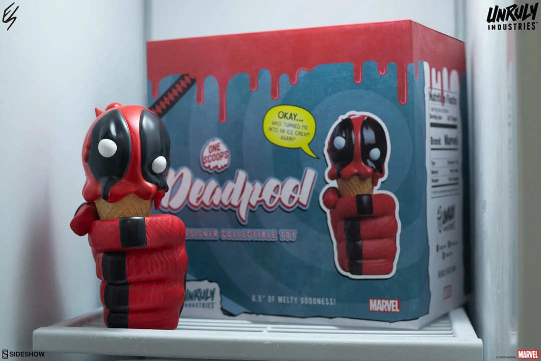 Promo 🌟 Deadpool: One Scoops Designer Collectible Toy By Unruly Industries™ By Erik Scoggan 🎉 3 Deadpool: One Scoops Designer Collectible Toy By Unruly Industries™ By Erik Scoggan