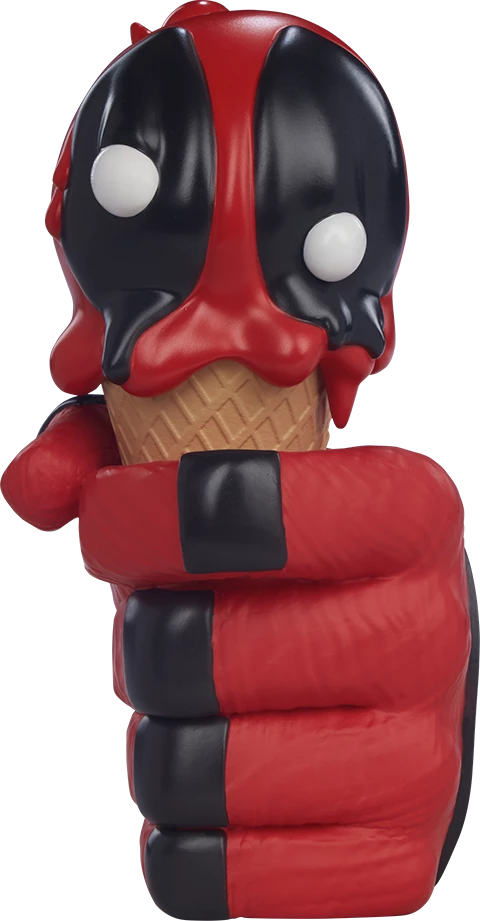 Promo 🌟 Deadpool: One Scoops Designer Collectible Toy By Unruly Industries™ By Erik Scoggan 🎉 1 Deadpool: One Scoops Designer Collectible Toy By Unruly Industries™ By Erik Scoggan