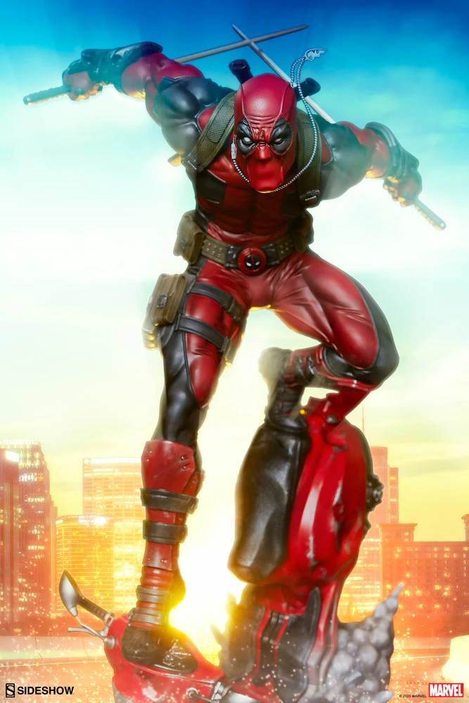 Discount ⭐ Deadpool Premium Format™ Figure By Sideshow Collectibles 🛒 2 Deadpool Premium Format™ Figure By Sideshow Collectibles