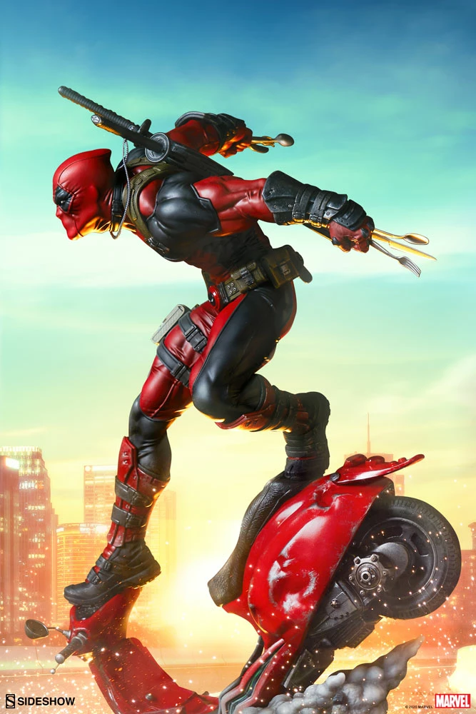 Discount ⭐ Deadpool Premium Format™ Figure By Sideshow Collectibles 🛒 4 Deadpool Premium Format™ Figure By Sideshow Collectibles