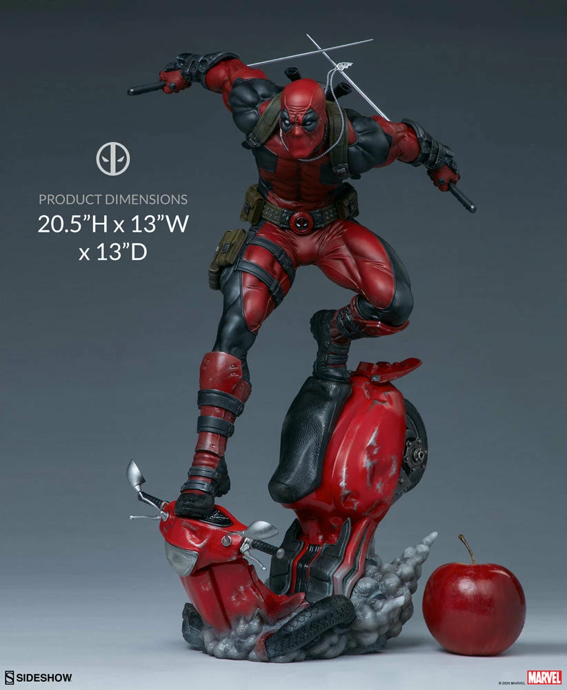 Discount ⭐ Deadpool Premium Format™ Figure By Sideshow Collectibles 🛒 8 Deadpool Premium Format™ Figure By Sideshow Collectibles