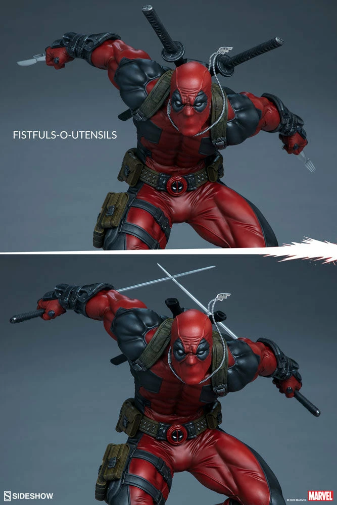 Discount ⭐ Deadpool Premium Format™ Figure By Sideshow Collectibles 🛒 15 Deadpool Premium Format™ Figure By Sideshow Collectibles