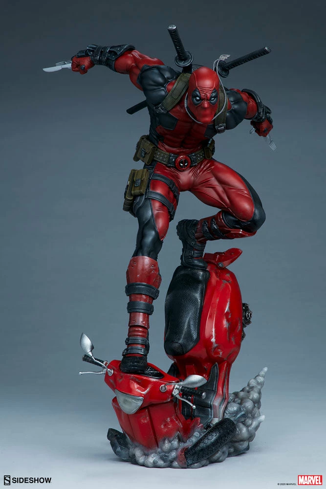 Discount ⭐ Deadpool Premium Format™ Figure By Sideshow Collectibles 🛒 10 Deadpool Premium Format™ Figure By Sideshow Collectibles