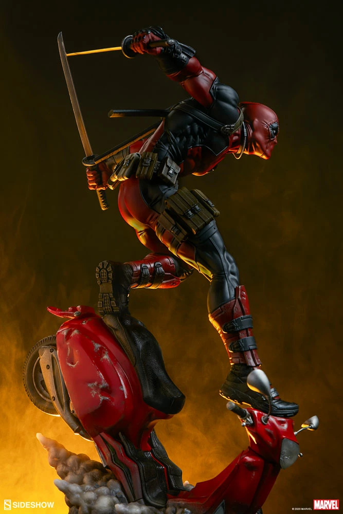 Discount ⭐ Deadpool Premium Format™ Figure By Sideshow Collectibles 🛒 3 Deadpool Premium Format™ Figure By Sideshow Collectibles
