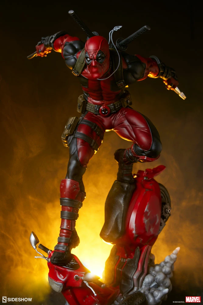 Discount ⭐ Deadpool Premium Format™ Figure By Sideshow Collectibles 🛒 6 Deadpool Premium Format™ Figure By Sideshow Collectibles
