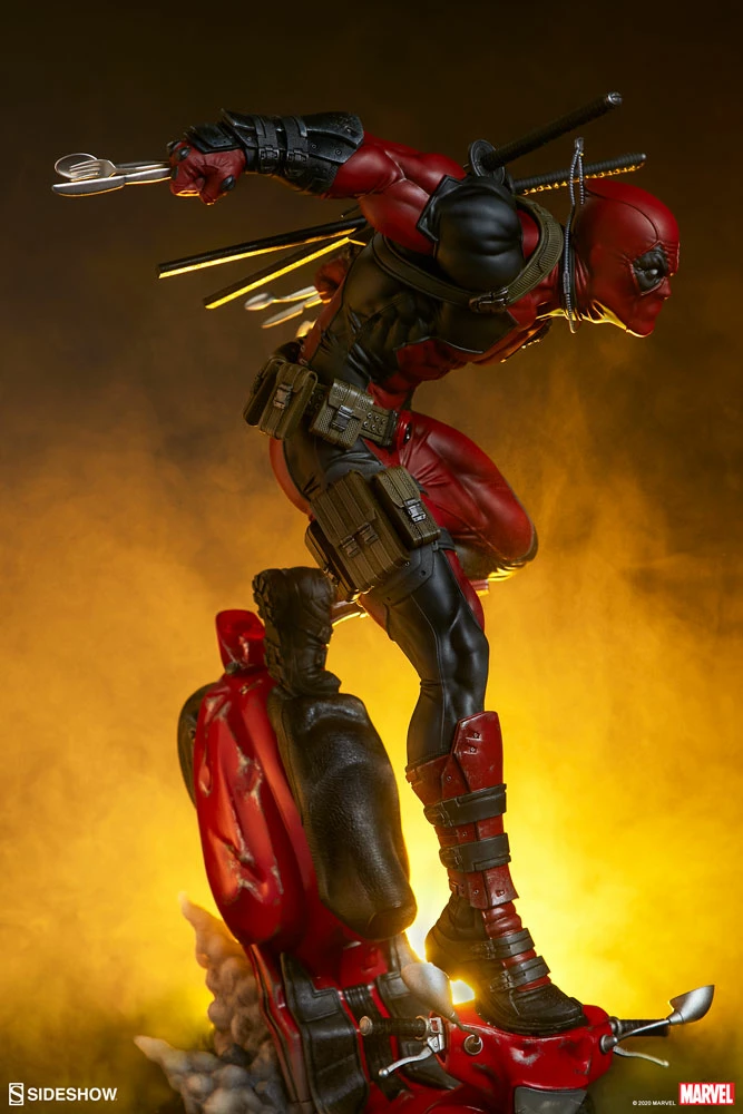 Discount ⭐ Deadpool Premium Format™ Figure By Sideshow Collectibles 🛒 5 Deadpool Premium Format™ Figure By Sideshow Collectibles