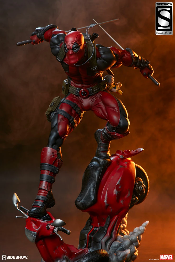 Discount ⭐ Deadpool Premium Format™ Figure By Sideshow Collectibles 🛒 7 Deadpool Premium Format™ Figure By Sideshow Collectibles