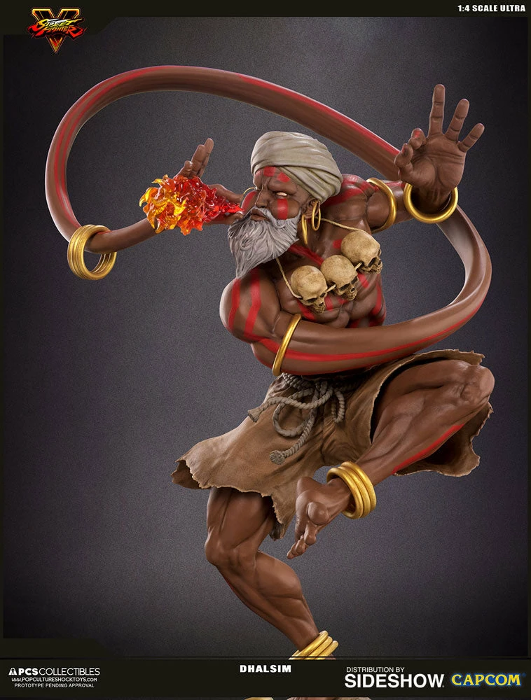 Brand new 👍 Dhalsim Statue By PCS Collectibles Street Fighter V 😍 6 Dhalsim Statue By PCS Collectibles Street Fighter V