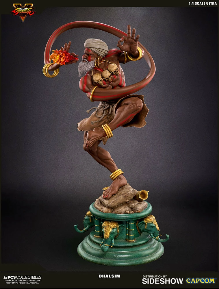 Brand new 👍 Dhalsim Statue By PCS Collectibles Street Fighter V 😍 5 Dhalsim Statue By PCS Collectibles Street Fighter V