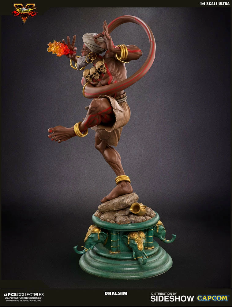 Brand new 👍 Dhalsim Statue By PCS Collectibles Street Fighter V 😍 17 Dhalsim Statue By PCS Collectibles Street Fighter V