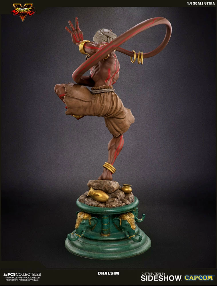 Brand new 👍 Dhalsim Statue By PCS Collectibles Street Fighter V 😍 15 Dhalsim Statue By PCS Collectibles Street Fighter V