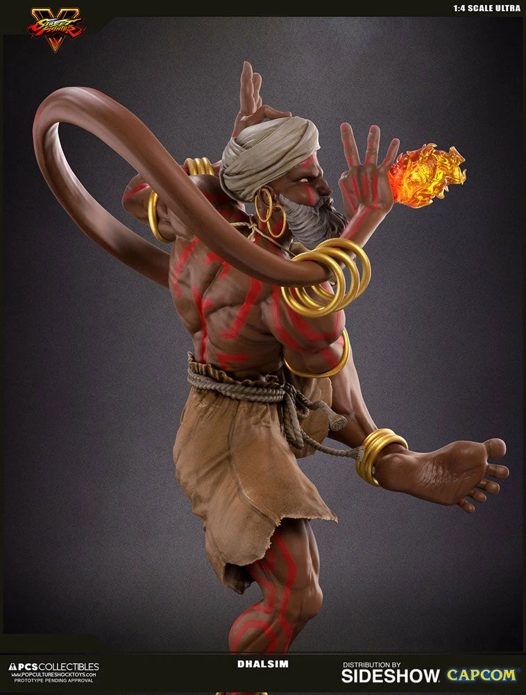 Brand new 👍 Dhalsim Statue By PCS Collectibles Street Fighter V 😍 14 Dhalsim Statue By PCS Collectibles Street Fighter V