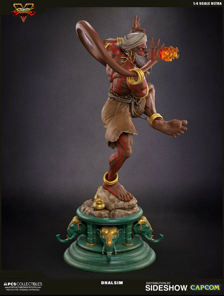 Brand new 👍 Dhalsim Statue By PCS Collectibles Street Fighter V 😍 12 Dhalsim Statue By PCS Collectibles Street Fighter V