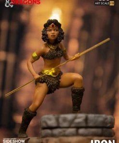 SIDESHOW COLLECTIBLES Dungeons & Dragons Diana The Acrobat Statue By Iron Studios Includes Diorama Base