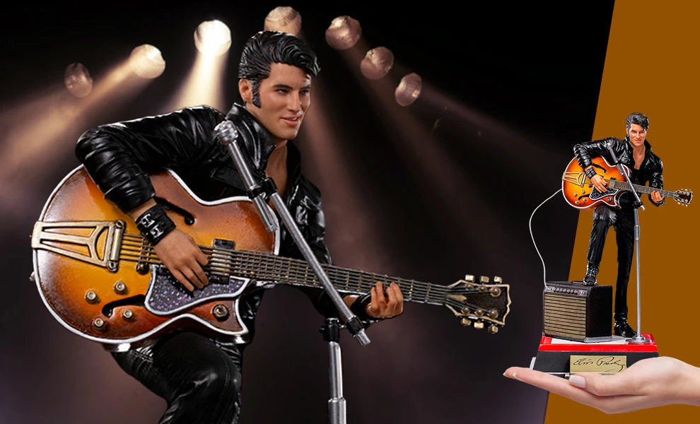 Brand new 🔥 Hot Pop Cultures Store Elvis Presley (Comeback Deluxe) 1:10 Scale Statue By Iron Studios Art Scale SIDESHOW COLLECTIBLES 🔥 1 Hot Pop Cultures Store Elvis Presley (Comeback Deluxe) 1:10 Scale Statue By Iron Studios Art Scale SIDESHOW COLLECTIBLES