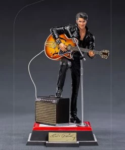 Hot Pop Cultures Store Elvis Presley (Comeback Deluxe) 1:10 Scale Statue By Iron Studios Art Scale SIDESHOW COLLECTIBLES