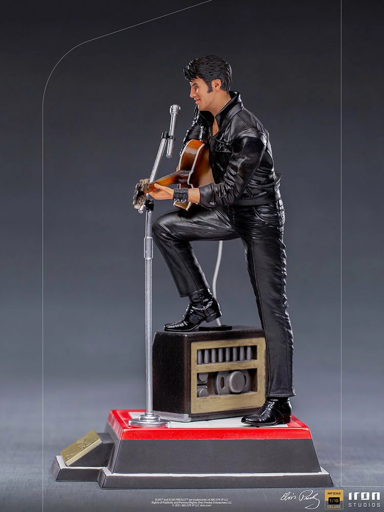 Brand new 🔥 Hot Pop Cultures Store Elvis Presley (Comeback Deluxe) 1:10 Scale Statue By Iron Studios Art Scale SIDESHOW COLLECTIBLES 🔥 8 Hot Pop Cultures Store Elvis Presley (Comeback Deluxe) 1:10 Scale Statue By Iron Studios Art Scale SIDESHOW COLLECTIBLES