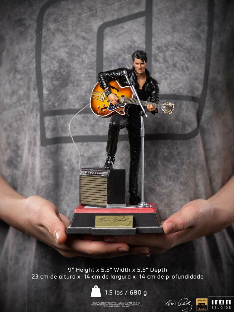 Brand new 🔥 Hot Pop Cultures Store Elvis Presley (Comeback Deluxe) 1:10 Scale Statue By Iron Studios Art Scale SIDESHOW COLLECTIBLES 🔥 9 Hot Pop Cultures Store Elvis Presley (Comeback Deluxe) 1:10 Scale Statue By Iron Studios Art Scale SIDESHOW COLLECTIBLES