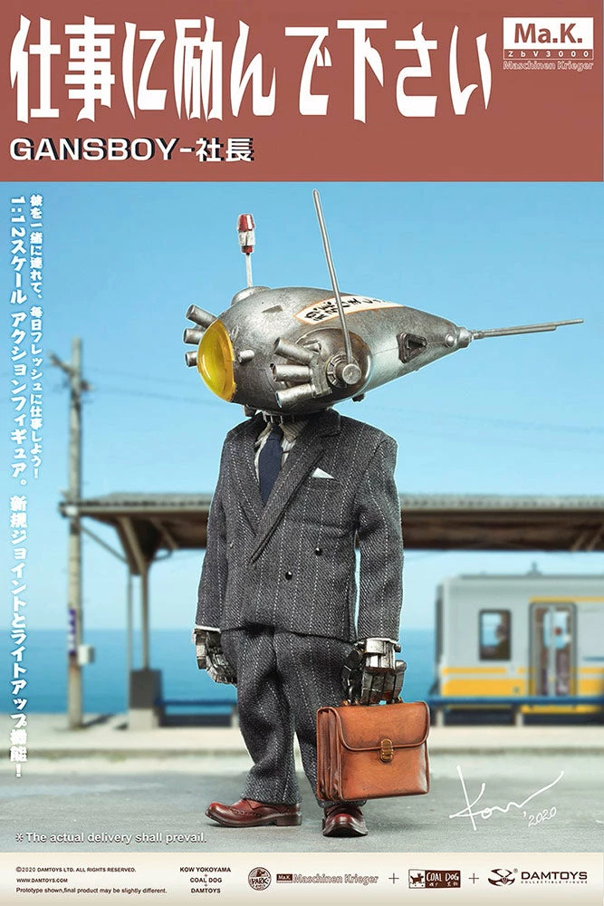 Wholesale โจ Gans Boy Action Figure By Damtoys COALDOG X Kow Yokoyama ๐ 11 Gans Boy Action Figure By Damtoys COALDOG X Kow Yokoyama