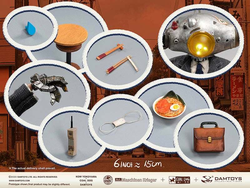 Wholesale โจ Gans Boy Action Figure By Damtoys COALDOG X Kow Yokoyama ๐ 12 Gans Boy Action Figure By Damtoys COALDOG X Kow Yokoyama