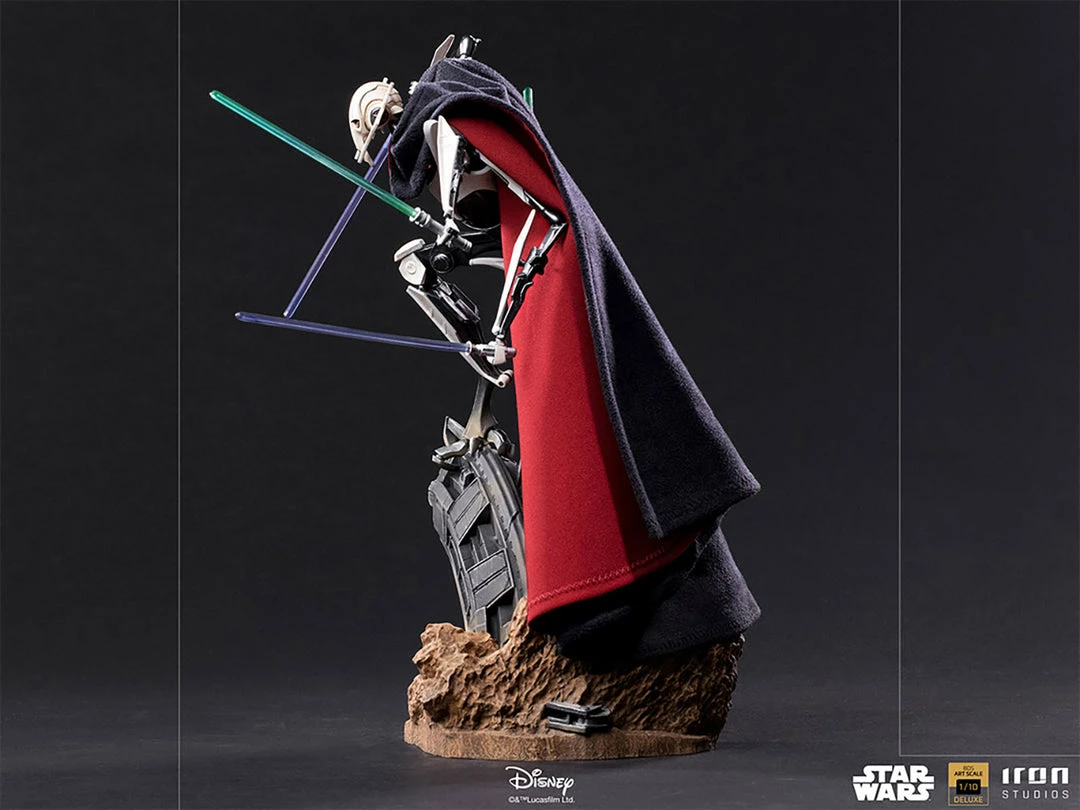 Discount 🔔 Iron Studios Star Wars General Grievous Deluxe 1:10 Scale Statue 🔥 8 Iron Studios Star Wars General Grievous Deluxe 1:10 Scale Statue