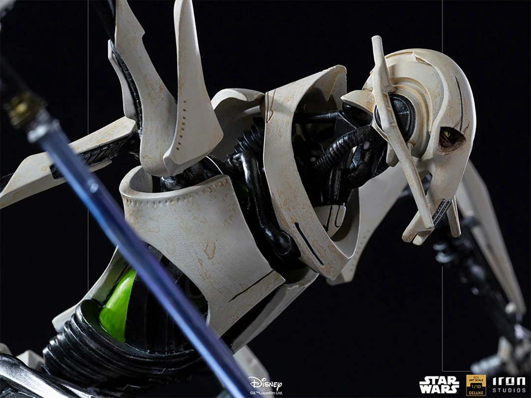 Discount 🔔 Iron Studios Star Wars General Grievous Deluxe 1:10 Scale Statue 🔥 6 Iron Studios Star Wars General Grievous Deluxe 1:10 Scale Statue