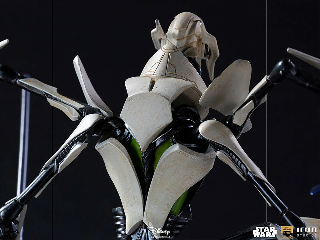 Discount 🔔 Iron Studios Star Wars General Grievous Deluxe 1:10 Scale Statue 🔥 10 Iron Studios Star Wars General Grievous Deluxe 1:10 Scale Statue
