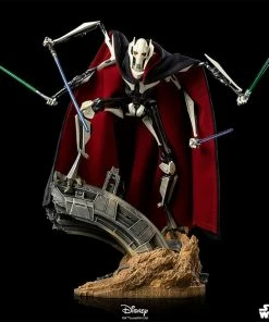 Discount 🔔 Iron Studios Star Wars General Grievous Deluxe 1:10 Scale Statue 🔥 31 Iron Studios Star Wars General Grievous Deluxe 1:10 Scale Statue