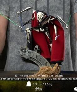Discount 🔔 Iron Studios Star Wars General Grievous Deluxe 1:10 Scale Statue 🔥 32 Iron Studios Star Wars General Grievous Deluxe 1:10 Scale Statue