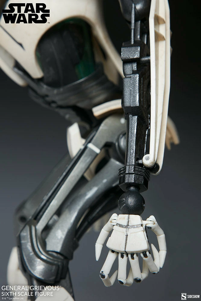 New 🎁 Hot Pop Cultures Store General Grievous Sixth Scale Figure 👍 5 Hot Pop Cultures Store General Grievous Sixth Scale Figure