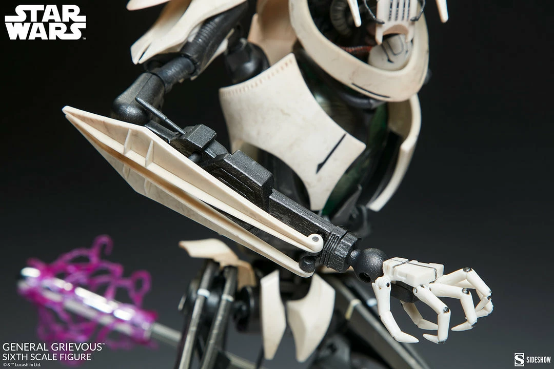 New 🎁 Hot Pop Cultures Store General Grievous Sixth Scale Figure 👍 10 Hot Pop Cultures Store General Grievous Sixth Scale Figure